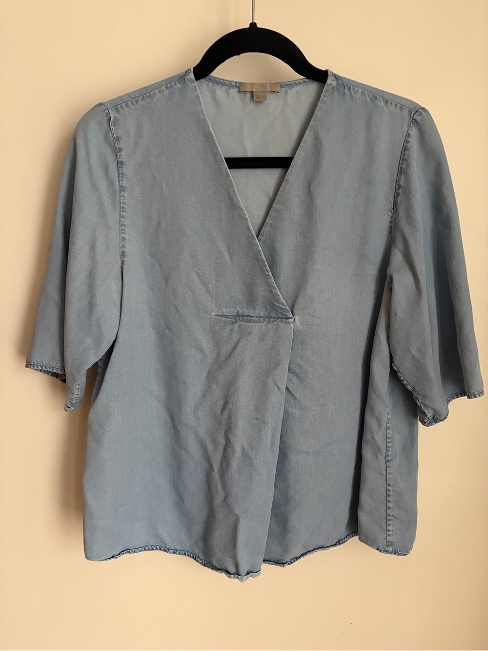 COS Blouse in Light Blue